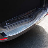 Protector Parachoques para Ford Mondeo Turnier 2007-2010 Plata Brillante Acero